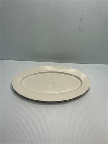 Lot de 2 assiettes blanches