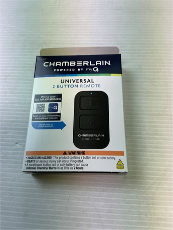 Télécommande ouvre-porte garage Chamberlain myQ 2 portes