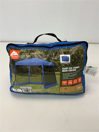 SANS STRUCTURE - Rideau moustiquaire gazebo Ozark Trail bleu
