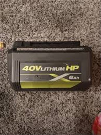RYOBI — Batterie Lithium HP 40 V 6 Ah