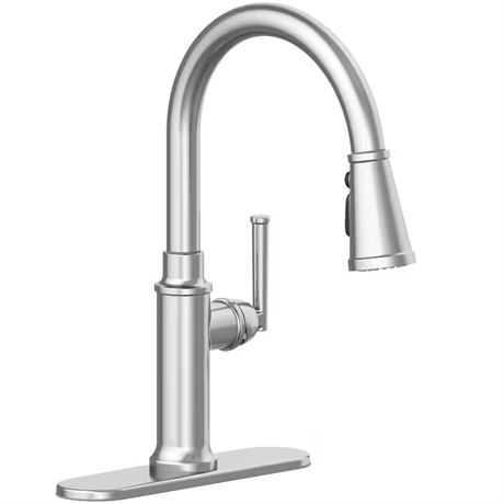 Robinet cuisine Oswell douchette inox