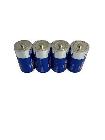 Piles alcalines C Powercell (lot de 4)