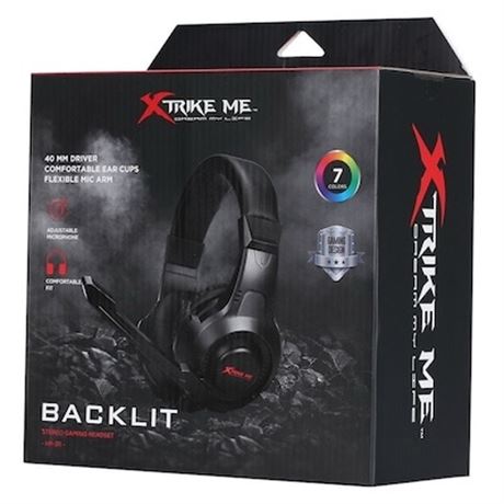 Casque gaming stéréo Xtrike Me HP-311 filaire avec micro et télécommande