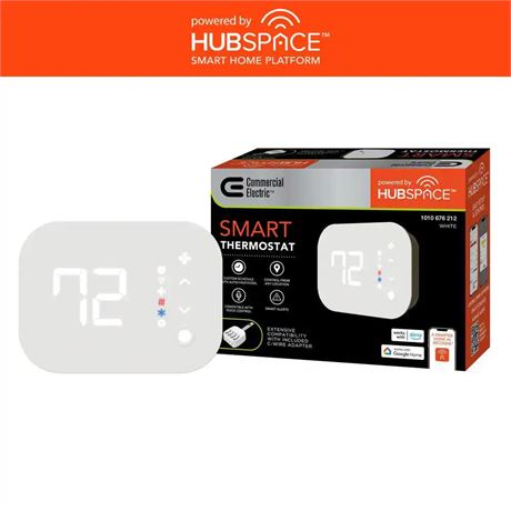 Thermostat programmable intelligent Wi-Fi/Bluetooth Commercial Electric