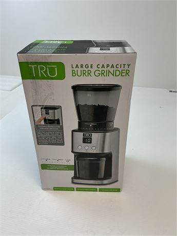 Moulin à café Tru à grande capacité avec meules