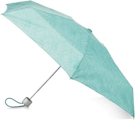 Parapluie mini totes manuel Neverwet - floral bleu 8407