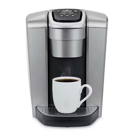 Cafetière K-Elite argent brossé dosette unique avec contrôle température