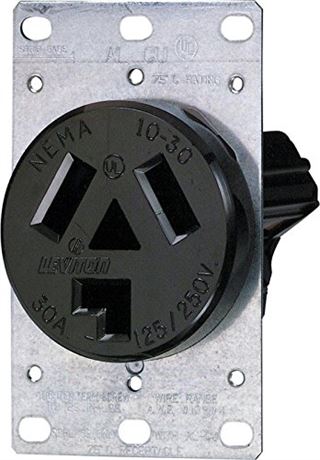 Prise encastrée Leviton R10-05207-S00 de qualité industrielle