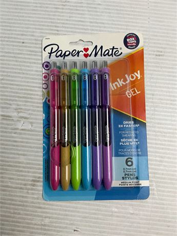Stylos gel Paper Mate InkJoy pastel assortis