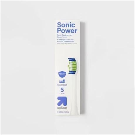 Têtes brosse à dents Sonic Power - up&up
