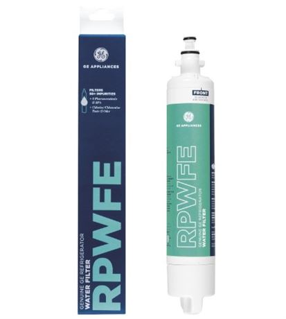 Filtre RPWFE authentique GE pour réfrigérateur