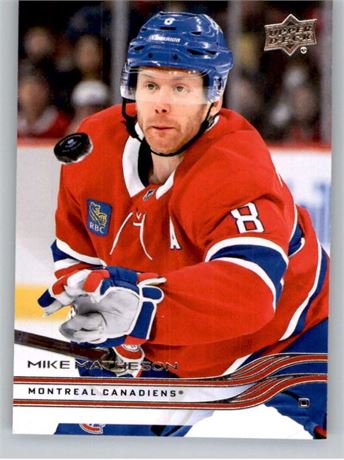 Carte hockey Upper Deck 2025-26 #88 Mike Matheson Canadiens