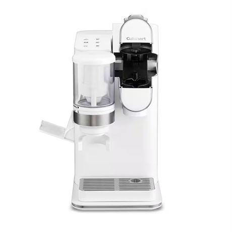 LÉGÈREMENT SALE - Cafetière Grind and Brew 1 tasse blanche avec moulin
