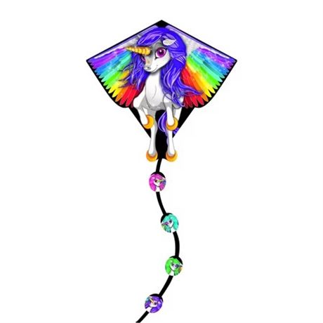 Cerf-volant diamant licorne X Kites DLX