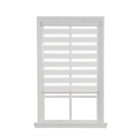 Store enrouleur zébré sans corde Hometrends 30 x 72 po