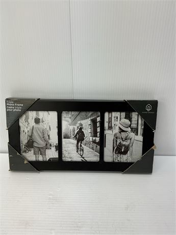 Cadre photo triple