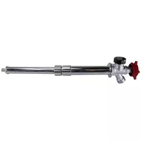 Robinet anti-siphon laiton chromé PEX-B 1/2 po x 3/4 MHT télescopique