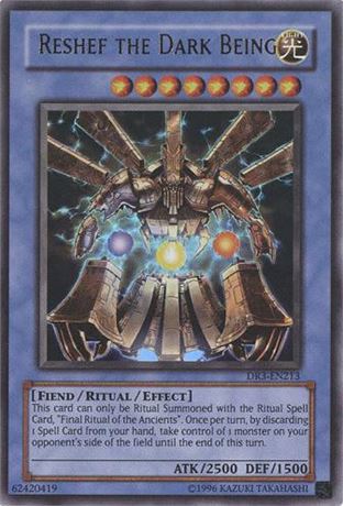 Reshef The Dark Being Ultimate Yugioh
