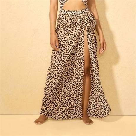 Sarong de plage femmes Shade & Shore léopard multi P/M