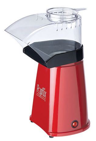 Machine à popcorn à air chaud Popflix rouge