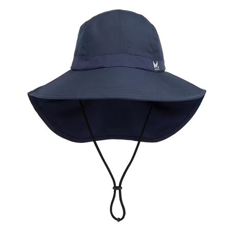 Chapeau soleil rafraîchissant taille unique marine
