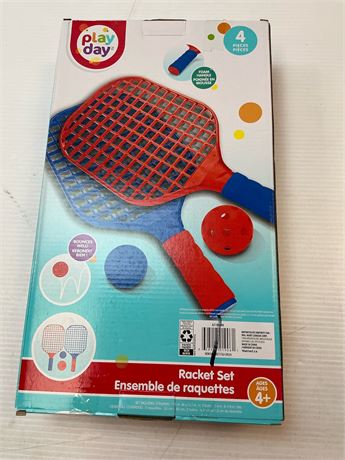 Ensemble raquettes Play Day (4 pcs)