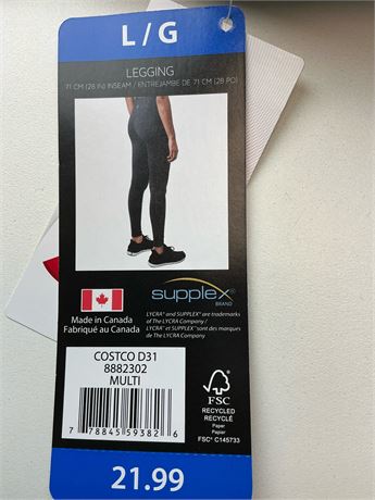 Legging pour femme Tuff Athletics – Taille L