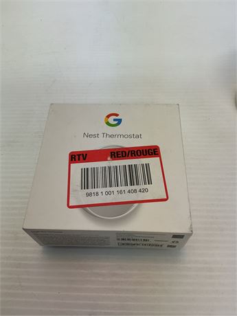 Thermostat intelligent Google Nest