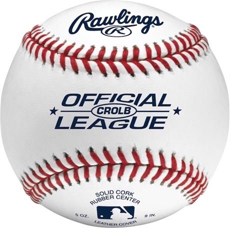 Balle baseball jeunesse Rawlings 10U Official League CROLB pratique