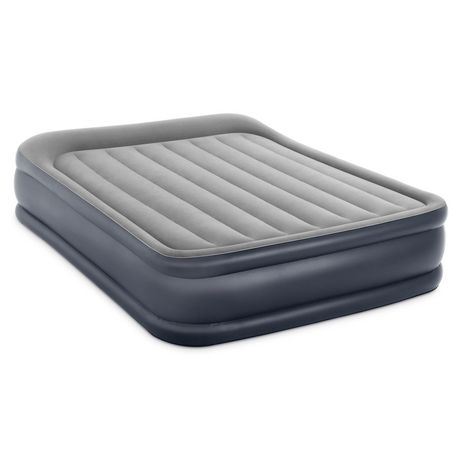 Matelas gonflable Intex Queen Dura-Beam surélevé gris 16,5 po