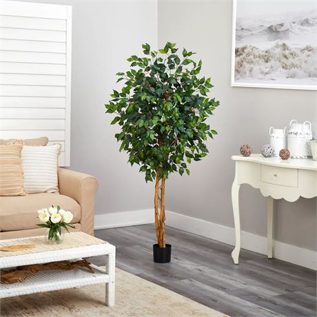 Ficus artificiel soie 5 pi Nearly Natural