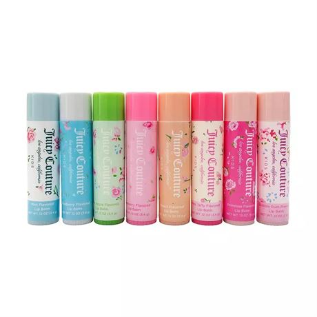 Ens. 8 pcs - baumes à lèvres Juicy Couture