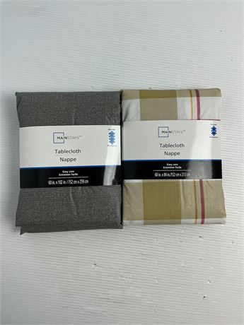 Nappes Mainstays - lot de 2 (60x102 +60x84)
