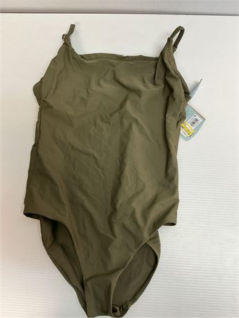 Maillot TG 1 pc femmes Sure Soft col rond couv. moy Shade & Shore