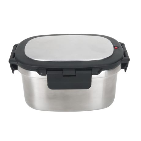 VOIR PHOTOS Boîte à lunch isolée inox Mainstays 33 oz 2 pièces conserv. aliments