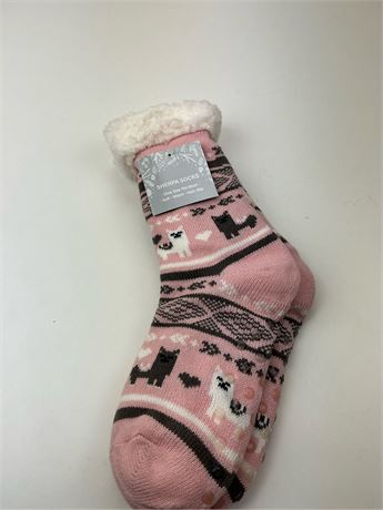 Unisex One Size Fits Most Assorted Sherpa Socks