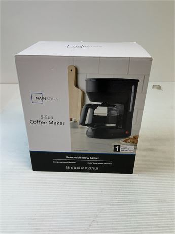 Cafetière Mainstays 5 tasses