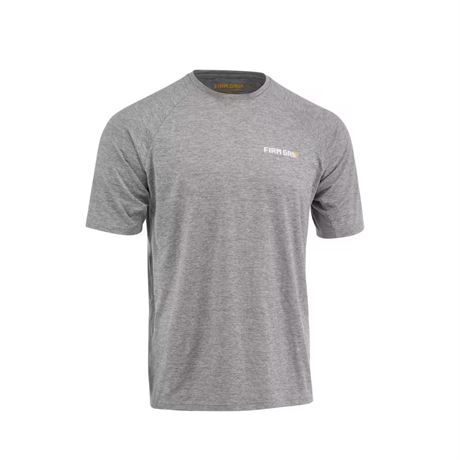 LOT DE 2 - T-shirts performance homme gris taille L