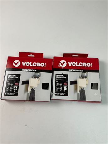 Ruban Velcro robuste industriel – lot de 2