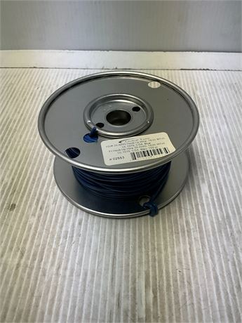 Fil électrique 20AWG UL1015 100 pi bleu