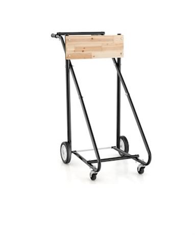 Support moteur hors-bord Costway robuste avec 4 petites roues