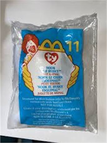 Beanie Babies McDo Nook Husky
