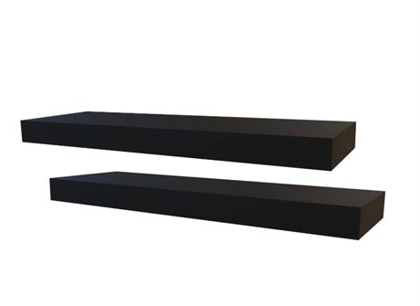 Ens. tablettes flottantes Hometrends 18 x 6 x 1,3 po paquet de 2