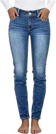 Jeans skinny femme Santana taille moyenne