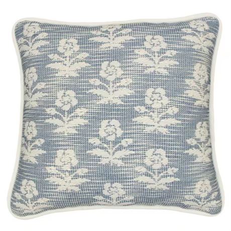 Coussin décoratif extérieur tissé Lake Floral 20 x 20 po