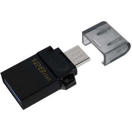 Clé USB Kingston DataTraveler MicroDuo 3.0 G2 128 Go avec Micro-USB (Android)