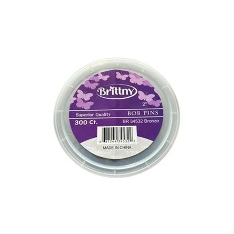 Épingles à cheveux Brittny 2 po bronze 300 unités