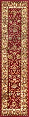 Tapis chemin Voyage rouge 2 x 8 pi