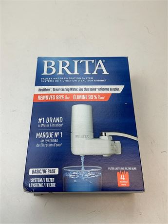 Système de filtration d’eau Brita pour robinet