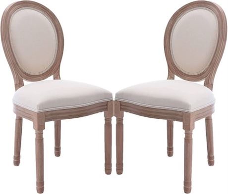 Chaises salle à manger style champêtre lot 2